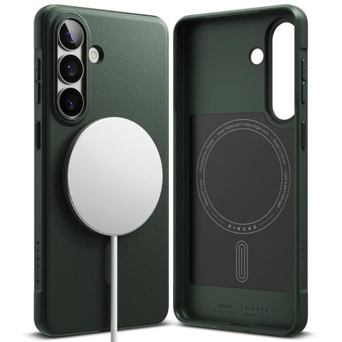Samsung Galaxy S26 Sötét Zöld Ringke Onyx MagSafe tok