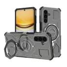 Samsung Galaxy A57 5G Füst Fekete Techsuit Carbon Shield PRO tok