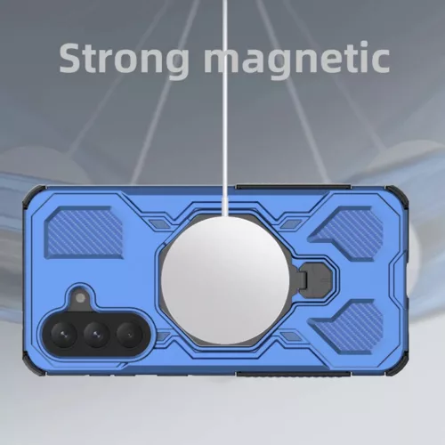 Samsung Galaxy A57 5G Füst Fekete Techsuit Carbon Shield PRO tok
