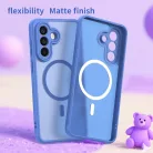 Samsung Galaxy A57 5G Égkék Techsuit HaloFrost II MagSafe tok