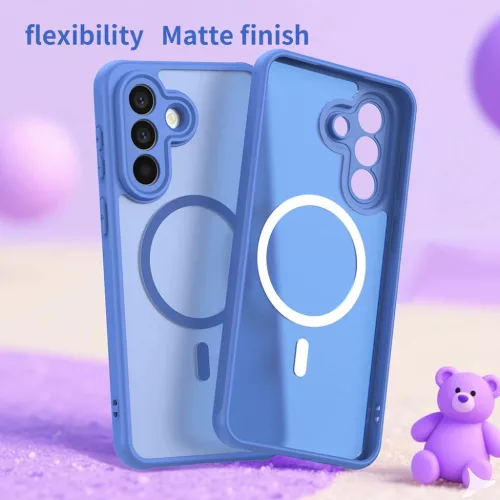 Samsung Galaxy A57 5G Égkék Techsuit HaloFrost II MagSafe tok
