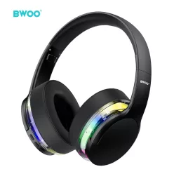   BWOO BW587 vezeték nélküli fejhallgató prémium hangminőség fekete