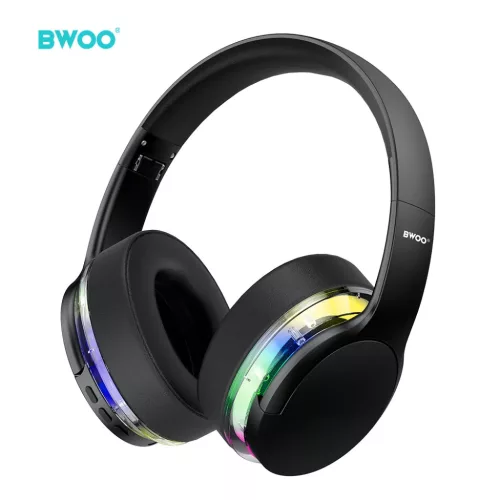 BWOO BW587 vezeték nélküli fejhallgató prémium hangminőség fekete