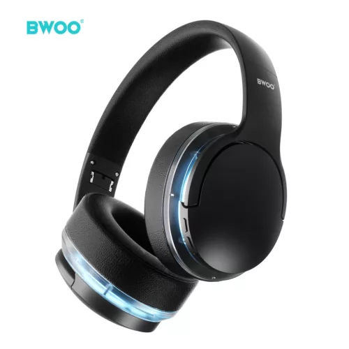 BWOO BW587 vezeték nélküli fejhallgató prémium hangminőség fekete