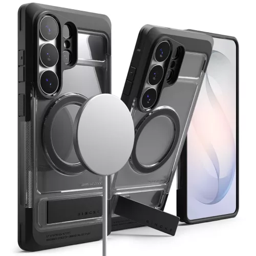 Samsung Galaxy S26 Ultra Füstfekete Ringke - UX mágneses tok
