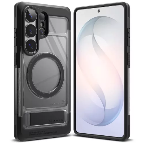 Samsung Galaxy S26 Ultra Füstfekete Ringke - UX mágneses tok