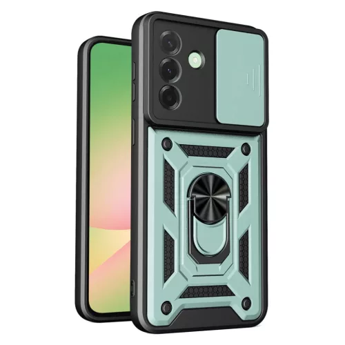 Samsung Galaxy A57 5G Zöld Techsuit CamShield sorozat tok