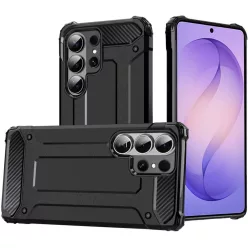 Samsung Galaxy S26 Ultra Fekete Techsuit Hybrid Armor tok