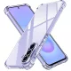 Samsung Galaxy A57 5G Átlátszó Techsuit Ütésálló Átlátszó Szilikon tok