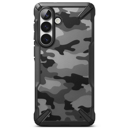Samsung Galaxy S26 Camo Fekete Ringke Fusion X tok