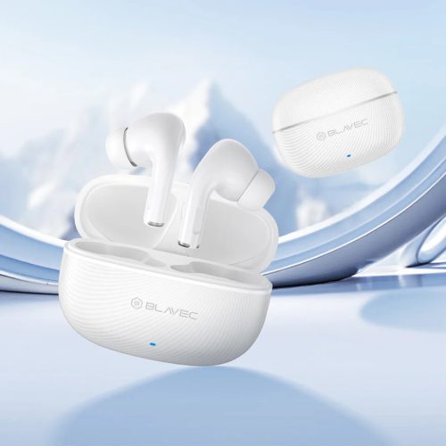 Blavec Bluetooth TWS Earphones BW-02 Carbon (BW02-W) fehér,