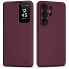 Samsung Galaxy S26 Ultra Tech-protect Smart Wallet tok Bordó
