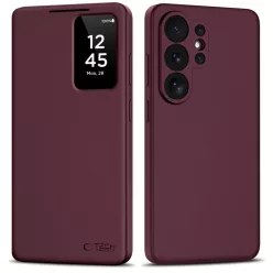   Samsung Galaxy S26 Ultra Tech-protect Smart Wallet tok Bordó