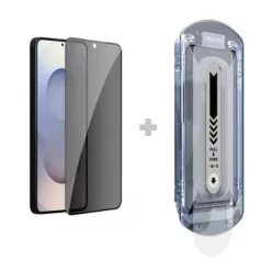   Nillkin 0.25mm Guardian 2.5D üvegfólia Samsung Galaxy S26+ Fekete (applikátorral)