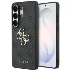 Samsung Galaxy S26 Ultra Guess 4G Nagy Fém Logó fekete tok
