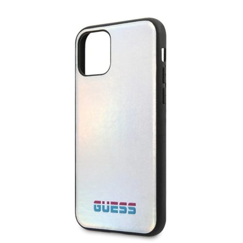 Guess Iridescent tok iPhone 11 Pro Max ezüst (GUHCN65BLD)