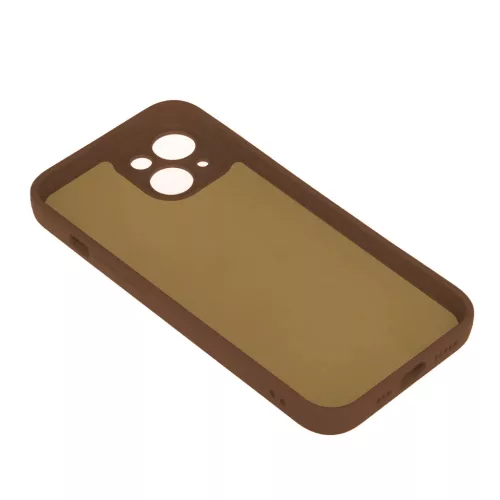 iPhone 11 szilikon tok barna