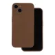 Samsung Galaxy A17 tok szilikon barna tok