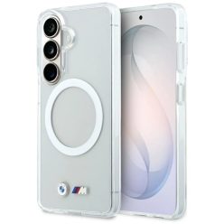   Samsung Galaxy S26 Átlátszó BMW M IML Metal Metal Logo Mágneses tok