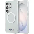 Samsung Galaxy S26 Ultra Átlátszó BMW M IML Fém Logós Mágneses Tok