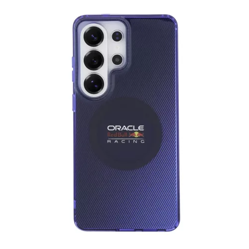 Samsung Galaxy S26 Ultra Tengerészkék Red Bull PC Két Rétegű Blended Lines Mágneses Tok