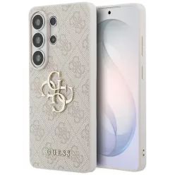Samsung Galaxy S26 Ultra Pink Guess PU 4G Metal Logo tok