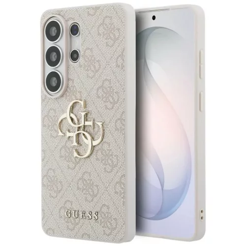 Samsung Galaxy S26 Ultra Pink Guess PU 4G Metal Logo tok