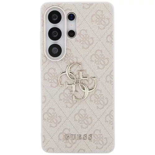 Samsung Galaxy S26 Ultra Pink Guess PU 4G Metal Logo tok