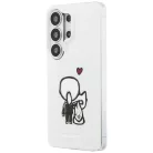 Samsung Galaxy S26 Ultra Átlátszó Karl Lagerfeld IML K&CH Hátsó Logós Mágneses tok