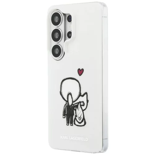 Samsung Galaxy S26 Ultra Átlátszó Karl Lagerfeld IML K&CH Hátsó Logós Mágneses tok
