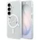 Samsung Galaxy S26 átlátszó Karl Lagerfeld IML Choupette Karl Script Logo Mágneses tok