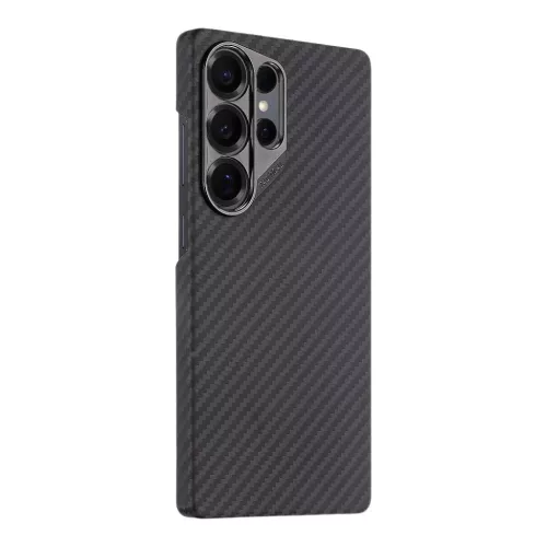 Samsung Galaxy S26 Ultra Fekete Tactical MagForce Aramid Fliptok