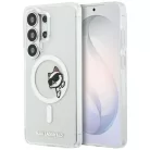 Samsung Galaxy S26 Ultra Karl Lagerfeld IML Choupette Peekaboo Logo Mágneses tok