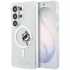   Samsung Galaxy S26 Ultra Karl Lagerfeld IML Choupette Peekaboo Logo Mágneses tok