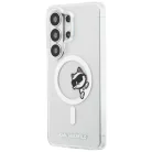 Samsung Galaxy S26 Ultra Karl Lagerfeld IML Choupette Peekaboo Logo Mágneses tok