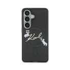 Samsung Galaxy S26 Karl Lagerfeld IML Choupette Karl Script Logo mágneses tok