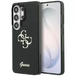   Samsung Galaxy 26 Ultra Fekete Guess IML 4G Script Metal Logo tok