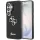 Samsung Galaxy 26 Ultra Fekete Guess IML 4G Script Metal Logo tok