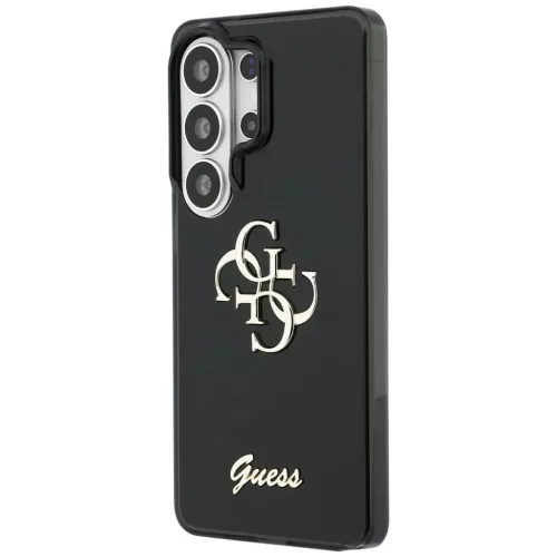 Samsung Galaxy 26 Ultra Fekete Guess IML 4G Script Metal Logo tok