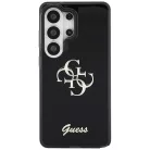 Samsung Galaxy 26 Ultra Fekete Guess IML 4G Script Metal Logo tok