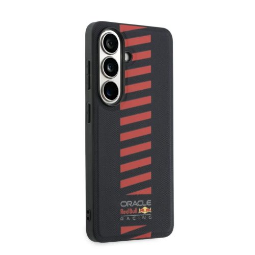 Samsung Galaxy S26 Navy Red Bull PU Bőr Hálós Powerbar Mágneses tok