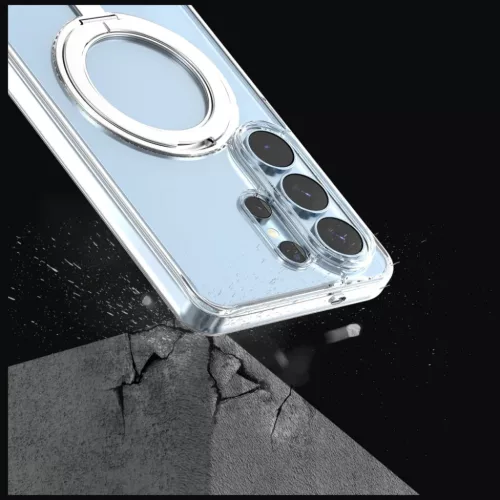 Samsung Galaxy S26 Ultra Araree Duple M Stand MagSafe tok átlátszó
