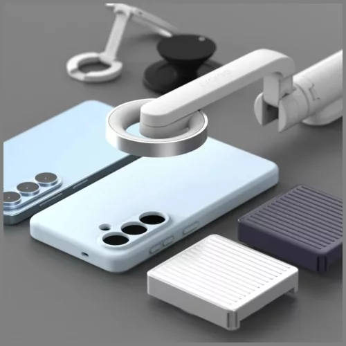 Samsung Galaxy S26 Araree Typo Skin M MagSafe tok világoskék