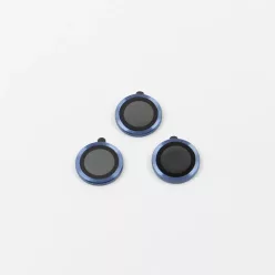 iPhone 17 Pro lencsevédő üvegfólia sötétkék