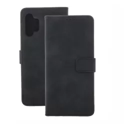Samsung Galaxy A57 tok Smart Velvet fekete tok