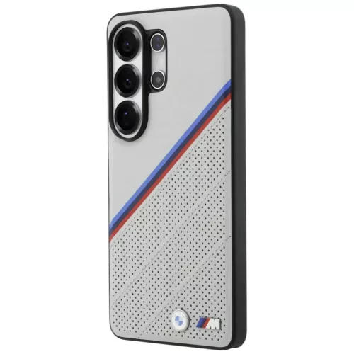 Samsung Galaxy S26 Ultra BMW Tricolor Metal Logo MagSafe szürke tok