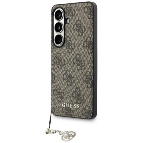 Samsung Galaxy S26 Guess 4G Classic Logó Charm MagSafe tok barna