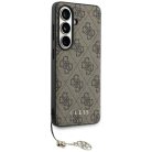 Samsung Galaxy S26 Guess 4G Classic Logó Charm MagSafe tok barna