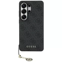   Samsung Galaxy S26 Ultra Guess 4G Classic Logó Charm MagSafe tok fekete