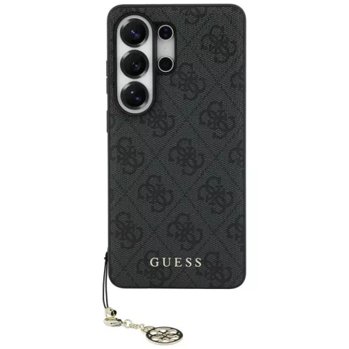 Samsung Galaxy S26 Ultra Guess 4G Classic Logó Charm MagSafe tok fekete